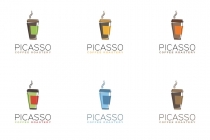 Picasso Coffee Logo Template Screenshot 2