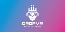 Human Drop VR Logo Template Screenshot 2