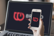 W Letter Power Logo Design Screenshot 3