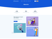 Sustainable Pro NextJs Template to Build Portfolio Screenshot 1