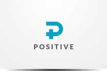 Positive Letter P Logo Screenshot 1