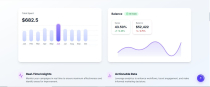 Nova – SaaS Landing Page Screenshot 3