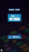 Jumpie Cube - Mobile Unity Game with Admob Screenshot 3