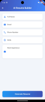 Resume Builder App Flutter UI Screenshot 12